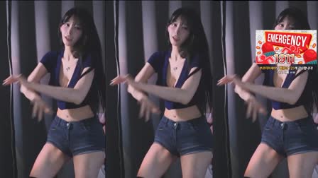 BJ한솜비紧身牛仔裤加特林热舞20250519Hot Dance